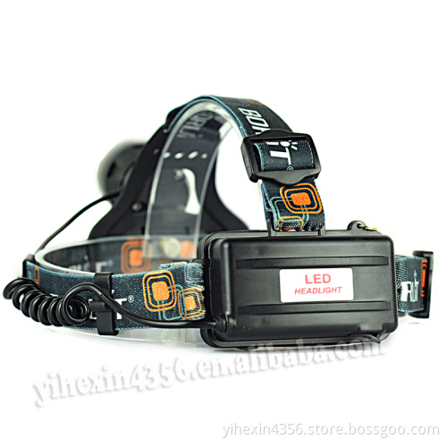Boruit 2LED Light Colorful LED Headlamp 1000Lumen